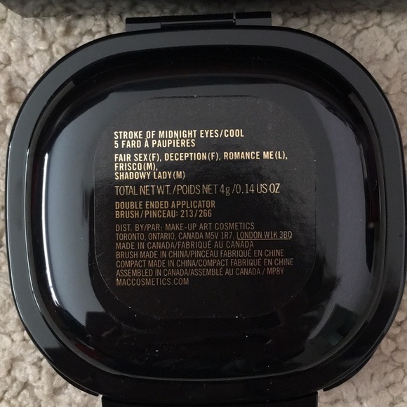 MAC Stroke of Midnight Eye Shadow Palette - Picture 2 of 4